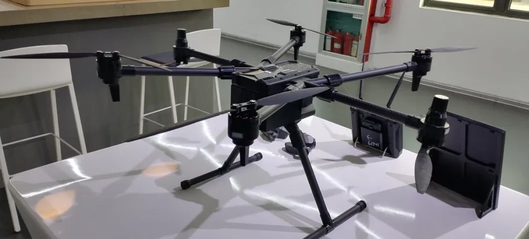 MYUAV Rth850rtk सार्वजनिक सुरक्षा और प्रकाश व्यवस्था के लिए बंधा हुआ ड्रोन 2