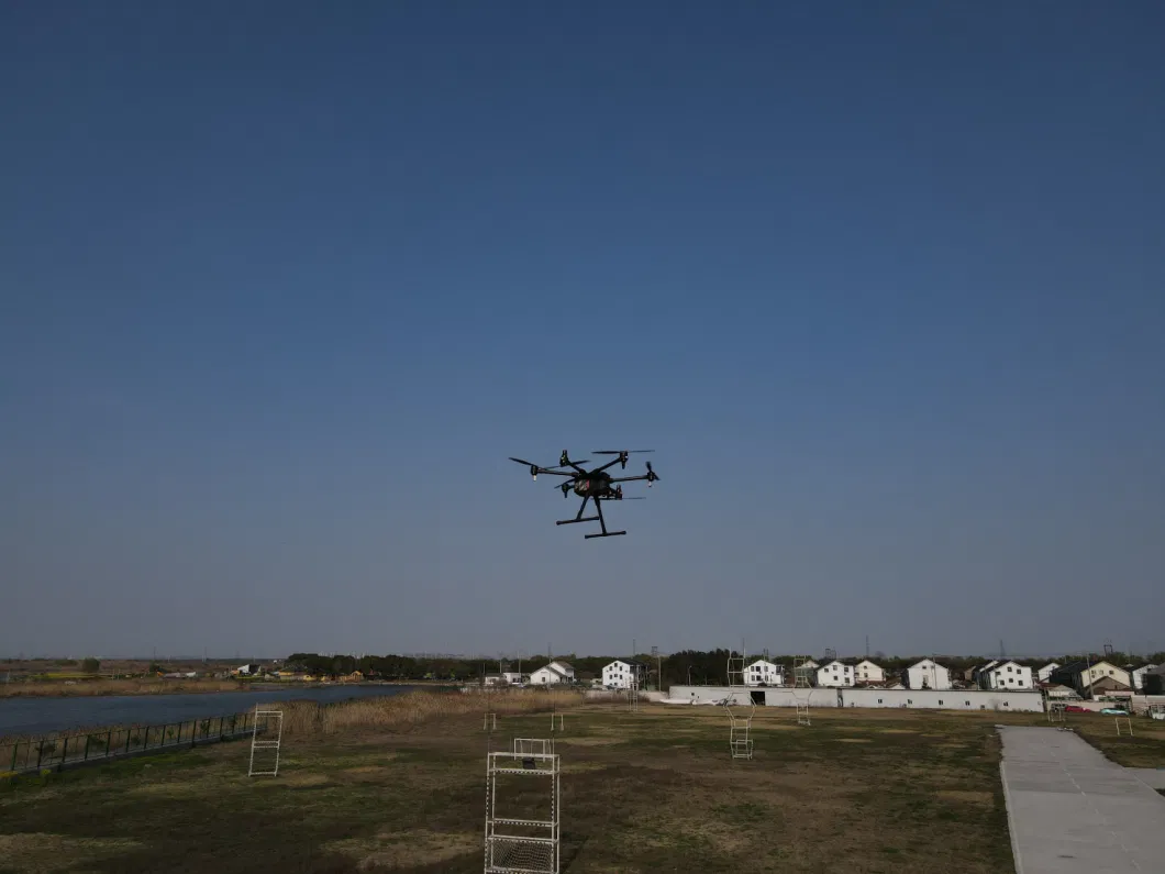 MYUAV दिन रात लंबे समय तक निगरानी के लिए ड्रोन यूएवी से बंधा 0