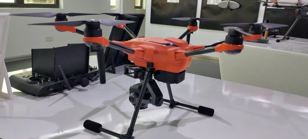 MYUAV दिन रात लंबे समय तक निगरानी के लिए ड्रोन यूएवी से बंधा 1
