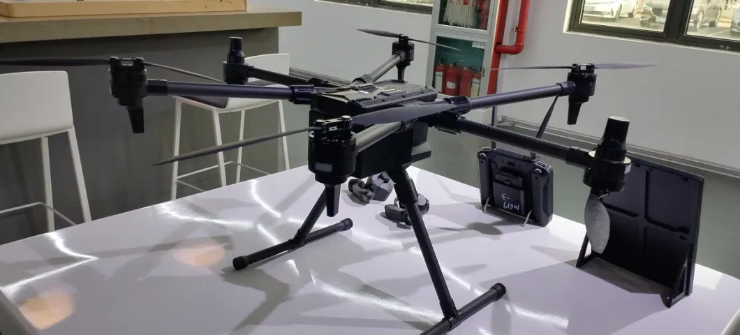 MYUAV दिन रात लंबे समय तक निगरानी के लिए ड्रोन यूएवी से बंधा 2
