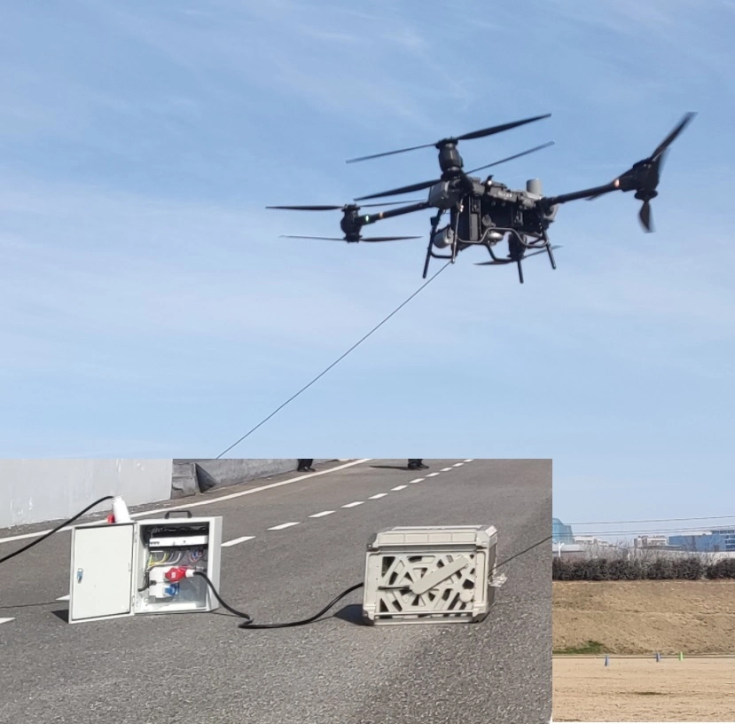 MYUAV Tethered Power Drone Dji Flycart 30 अच्छी कीमत पर FC30 2