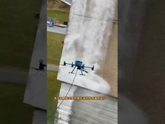 डीजेआई फ्लाईकार्ट 30 ऊंचाई इमारत की सफाई बांधे हुए ड्रोन प्रणाली