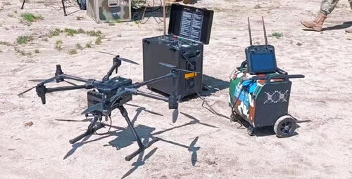 नवीनतम कंपनी समाचार के बारे में Myuav MESH टियर ड्रोन सिस्टम हवा से जमीन तक 108 किमी की दूरी का परीक्षण