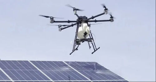 नवीनतम कंपनी समाचार के बारे में MYUAV सफाई ड्रोन