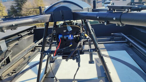 नवीनतम कंपनी समाचार के बारे में MYUAV आपातकालीन संचार रिले से बंधा ड्रोन