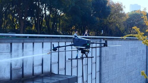 नवीनतम कंपनी समाचार के बारे में अग्रणी खोज: MYUAV M400X ड्रोन स्वायत्त उच्च-ऊंचाई सफाई में क्रांति लाता है