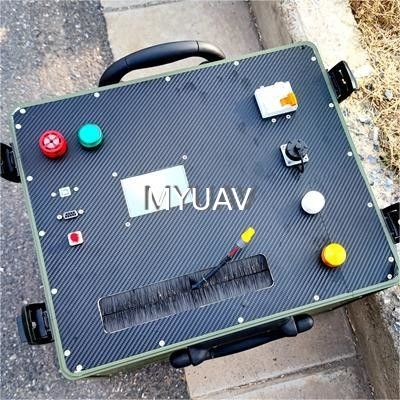 ड्रोन सिस्टम के लिए उच्च घन बंधा ग्राउंड कंट्रोल स्टेशन 2800W 420V Max.200m