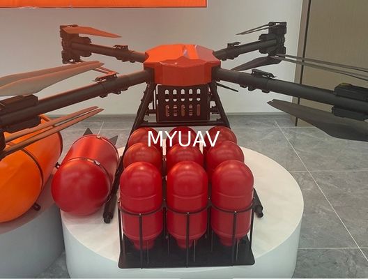 MYUAV बांधा हुआ ड्रोन जल आधारित अग्नि बम (25KG) ड्रोन के उपयोग के लिए वन अग्नि बचाव अग्निशमन
