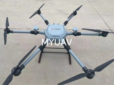 MYUAV भारी लिफ्ट ड्रोन शक्तिशाली उच्च वोल्टेज उच्च टोक़ मोटर / चरम स्थायित्व और टोक़ के लिए हवाई मंच लिफ्ट